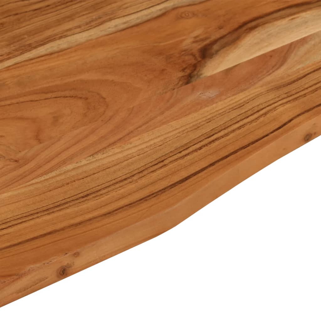 Desk tabletop, 80x50x2.5cm, solid acacia