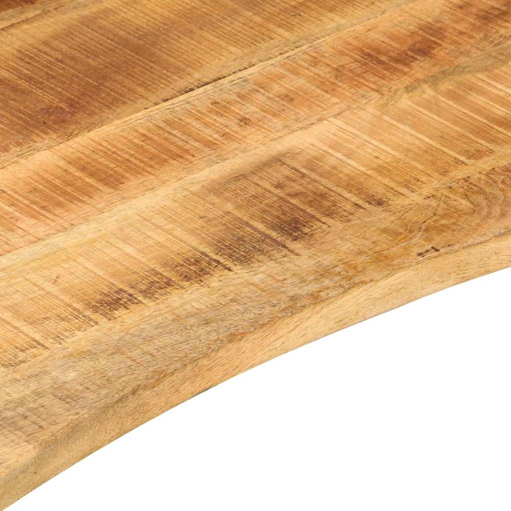 Rakstāmgalda virsma ar līkumu, 100x50x2,5cm, mango