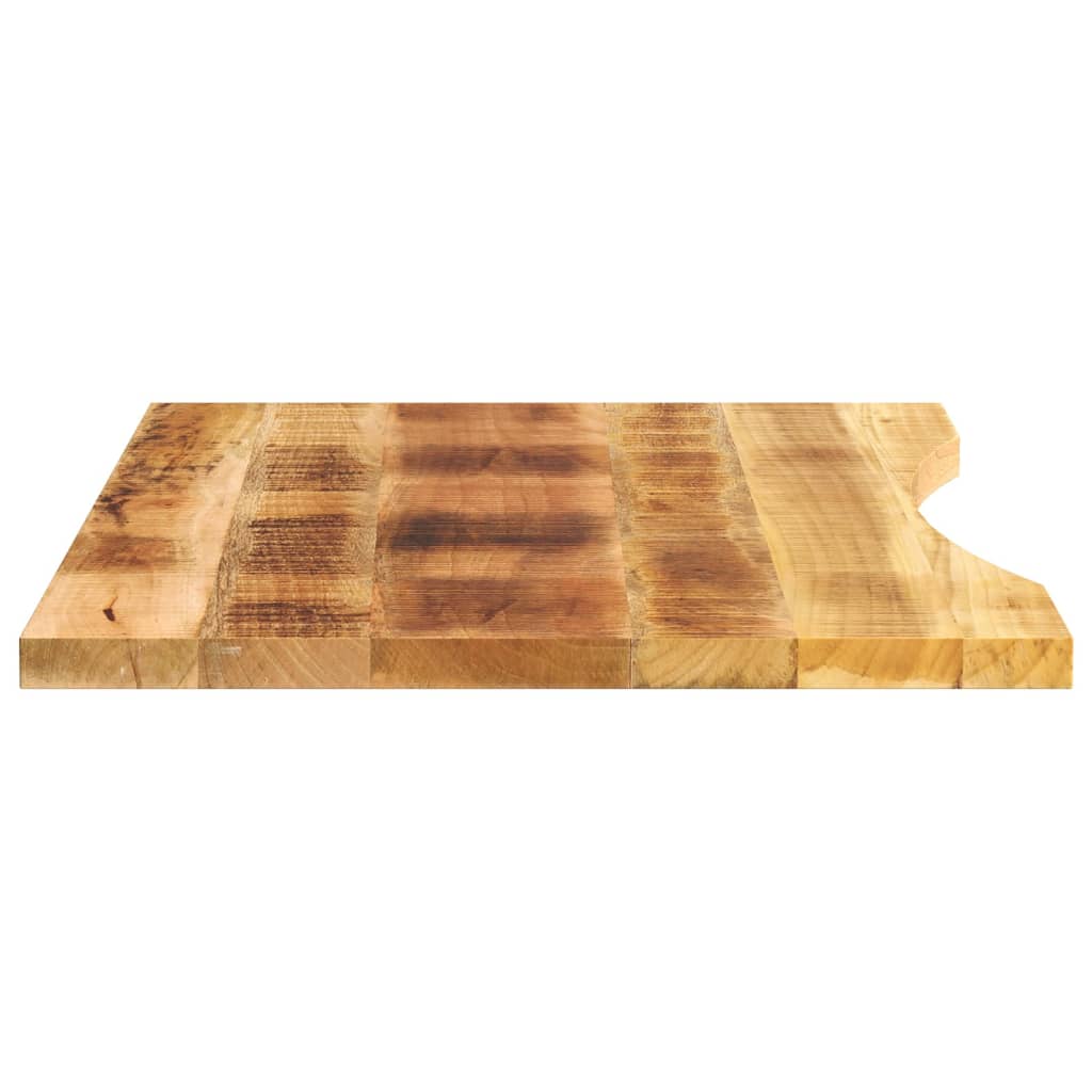 Rakstāmgalda virsma ar līkumu, 100x60x2,5cm, mango koks