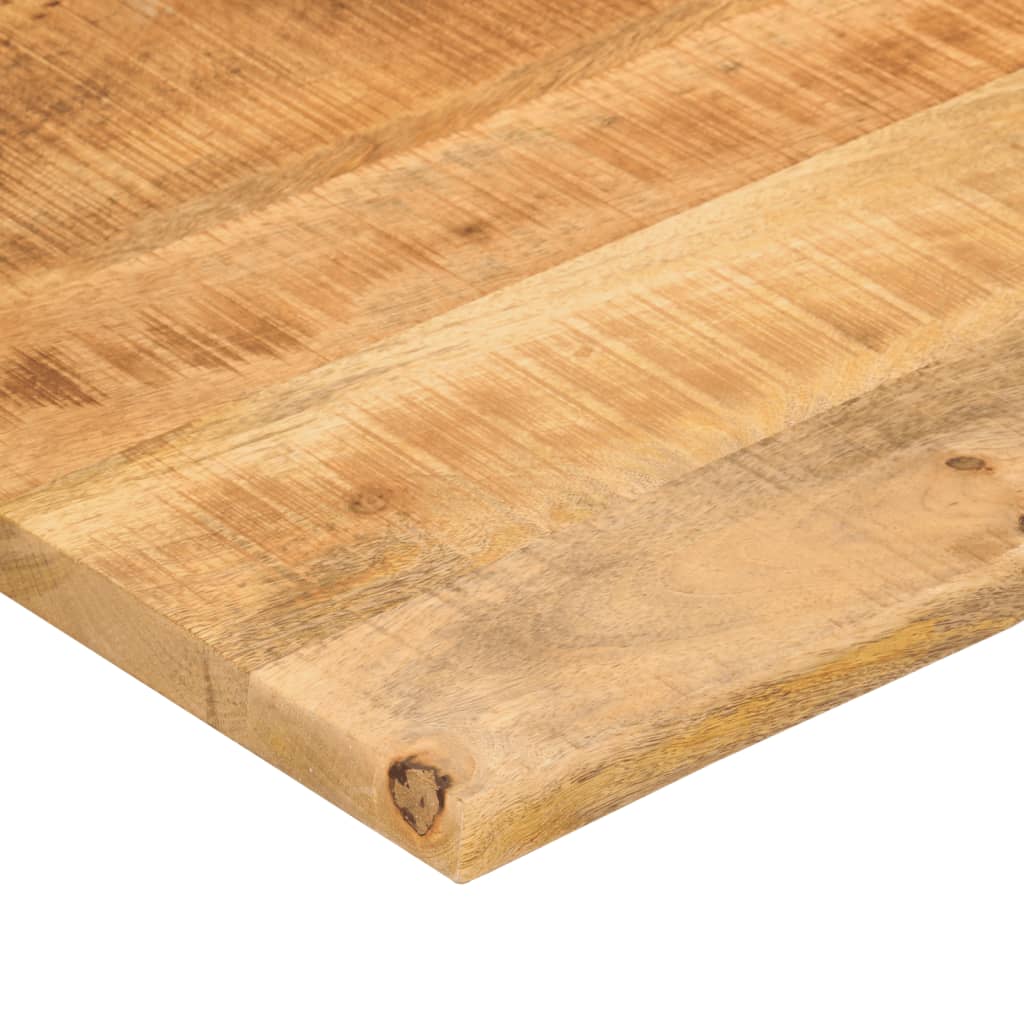 Rašomojo stalo stalviršis su linkiu, 140x60x2,5 cm, mango