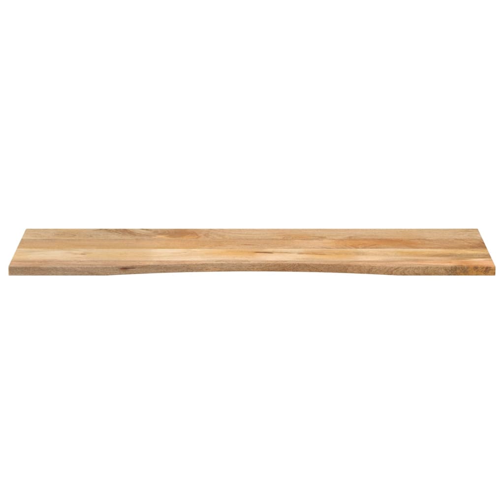 Tabletop with curve, 160x50x2.5 cm, mango wood