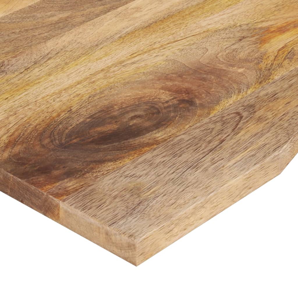Tabletop with curve, 160x50x2.5 cm, mango wood