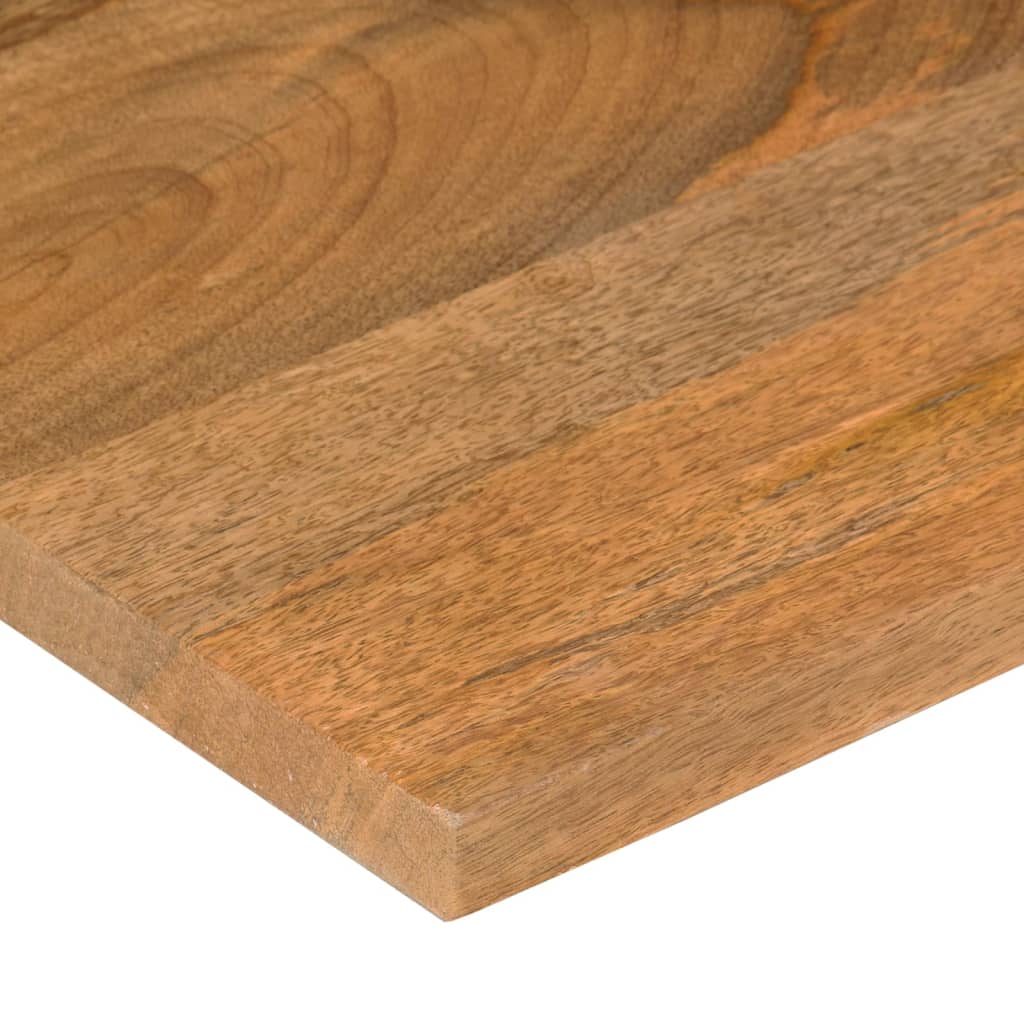 Desk top with curve, 110x60x2.5 cm, mango