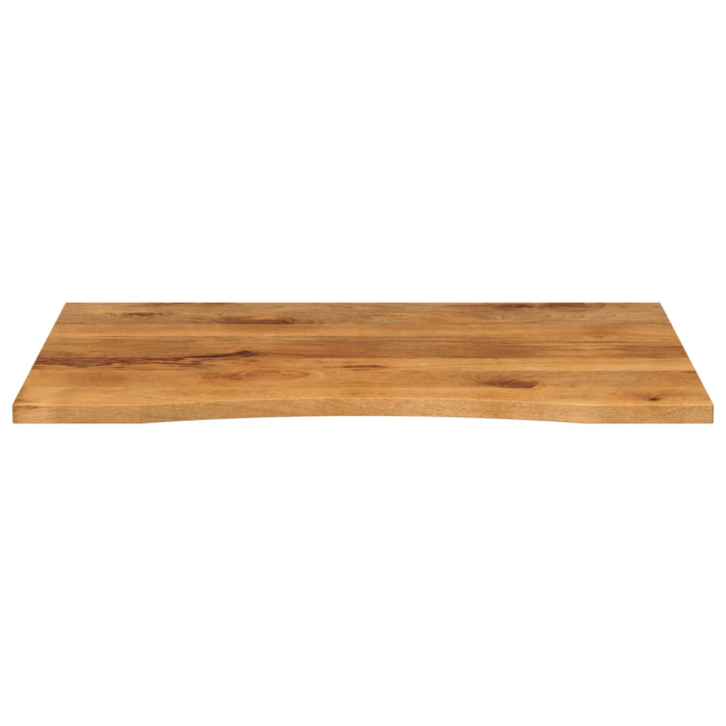 stalviršis su išlenkta 110x80x2,5 cm medžio masyvo grubus mango