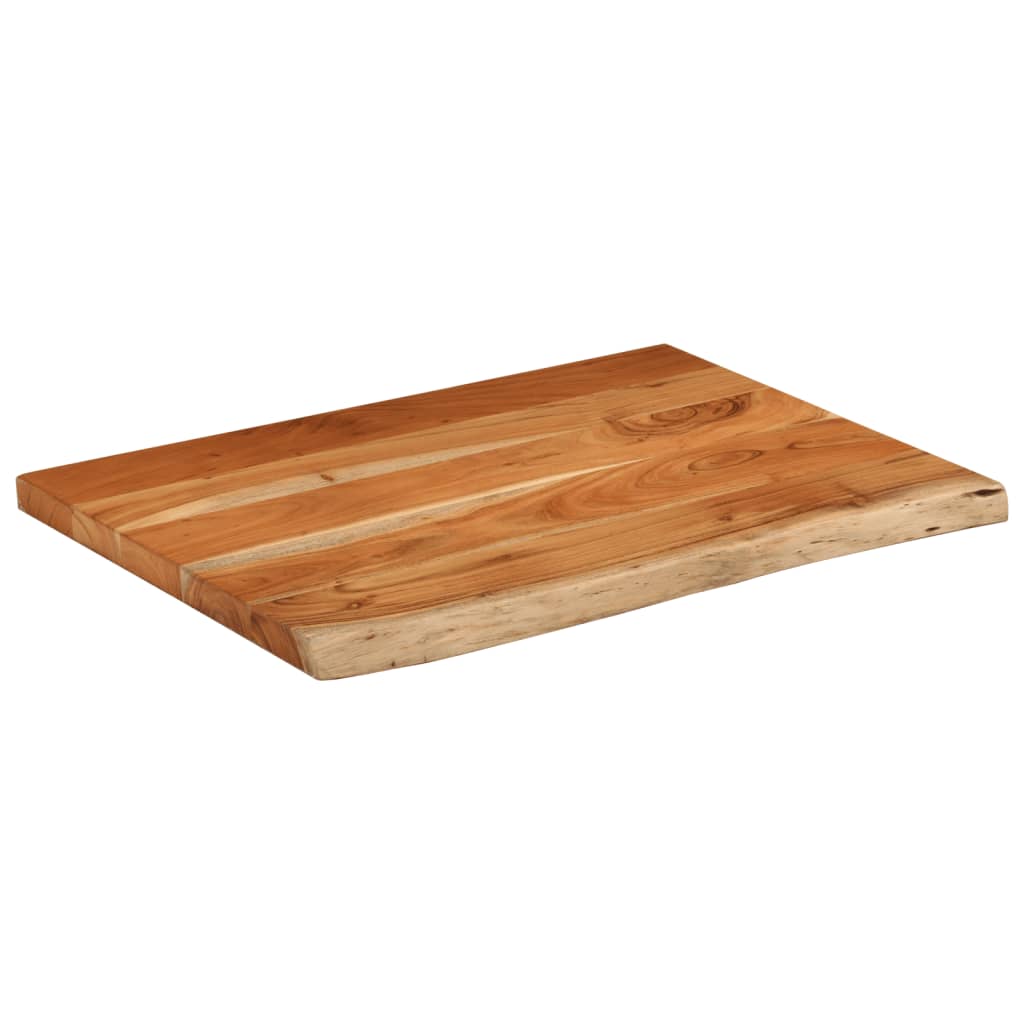 Bathroom countertop, 70x60x2.5cm, solid acacia