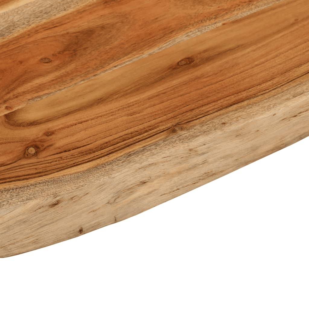 Bathroom countertop, 70x60x2.5cm, solid acacia