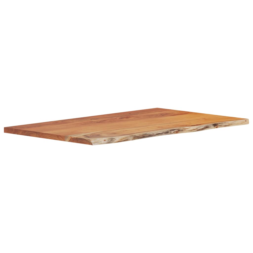 Bathroom countertop, 110x60x2.5cm, solid acacia wood