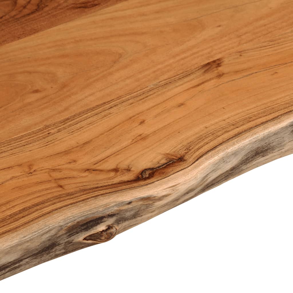 Bathroom countertop, 110x60x2.5cm, solid acacia wood