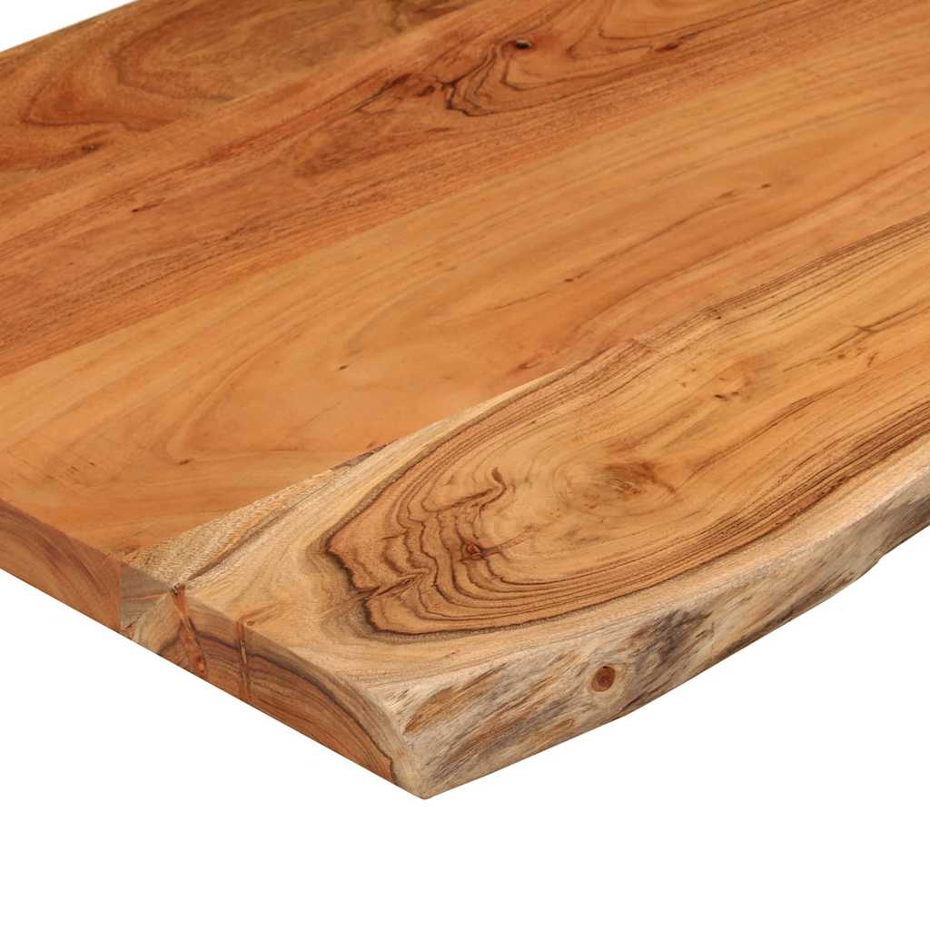 Bathroom countertop, 110x60x2.5cm, solid acacia wood