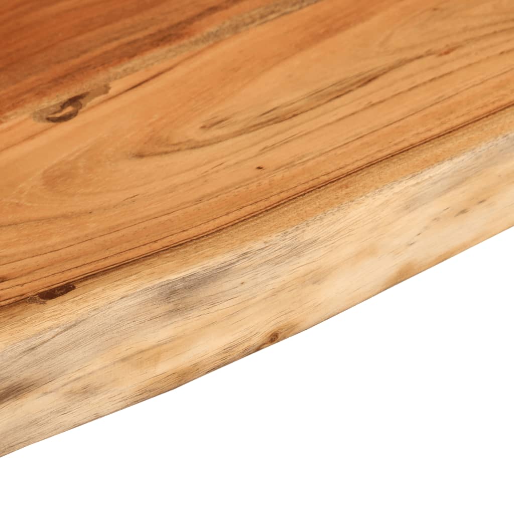 Tabletop, 160x40x3.8cm, solid acacia, with live edge