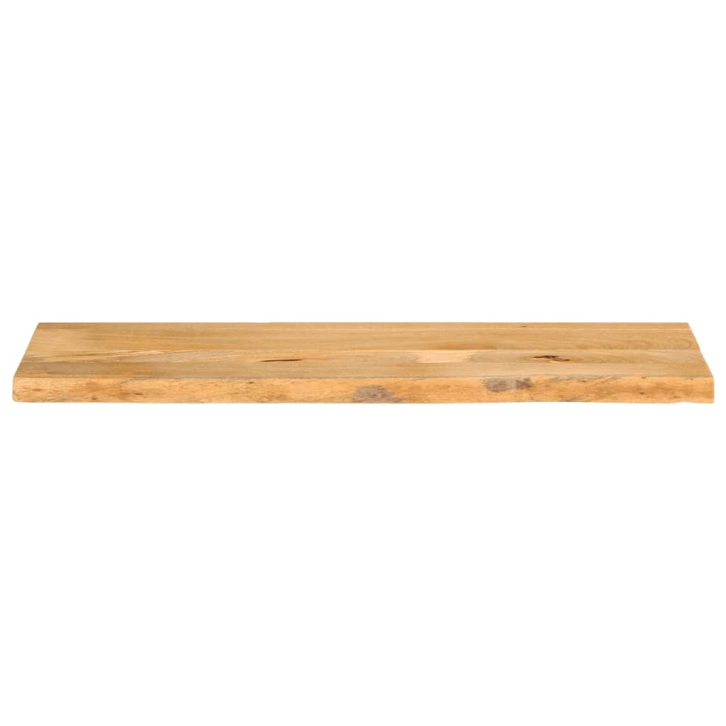 Worktop, 100x40x3.8cm, solid mango wood, with live edge
