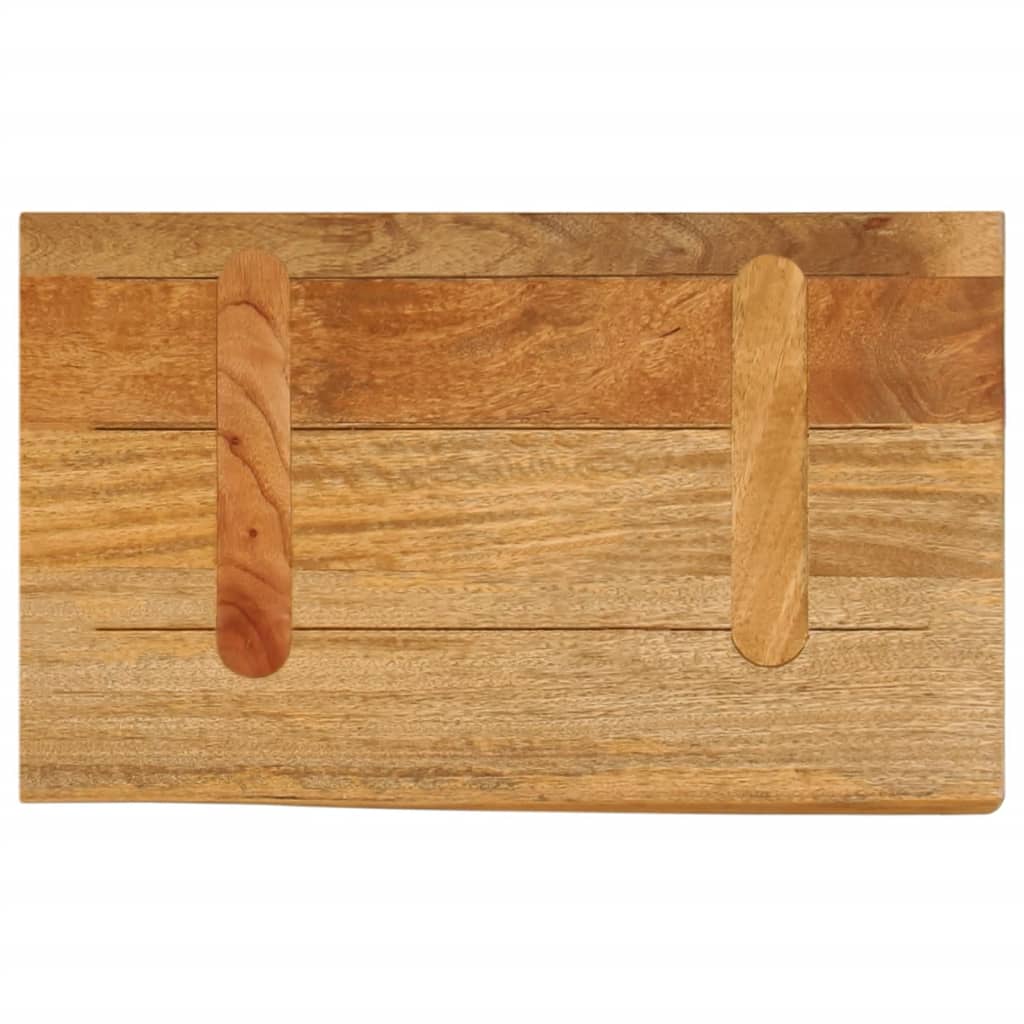 Worktop, 60x20x3.8cm, solid mango wood, with live edge