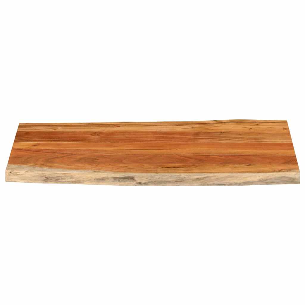 Galda virsma, 100x60x3,8cm, akācijas masīvkoks, ar dabīgo malu