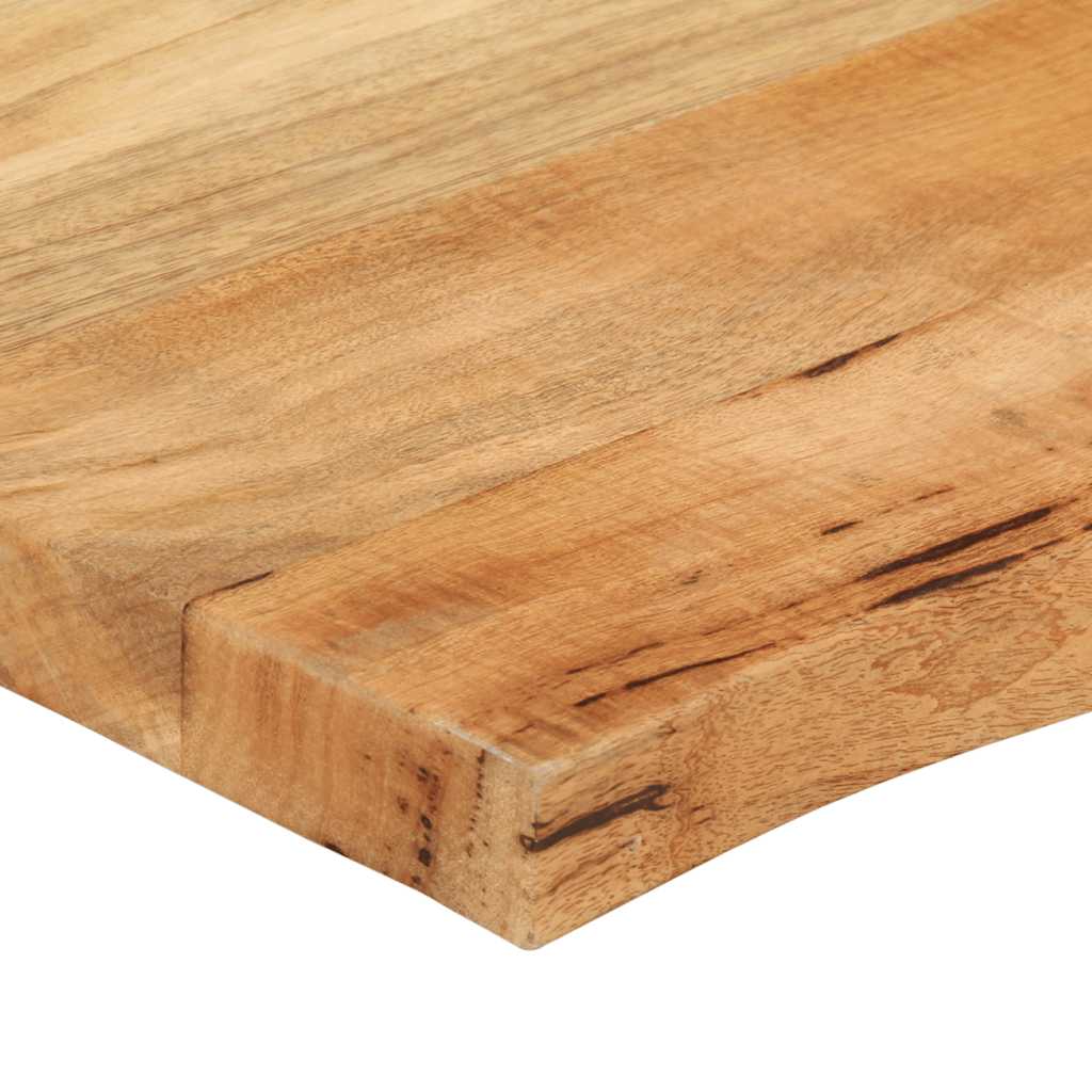 galda virsma 40x40x2,5 cm Live Edge masīvs mango