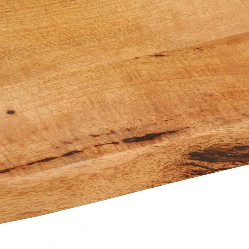 galda virsma 40x40x2,5 cm Live Edge masīvs mango