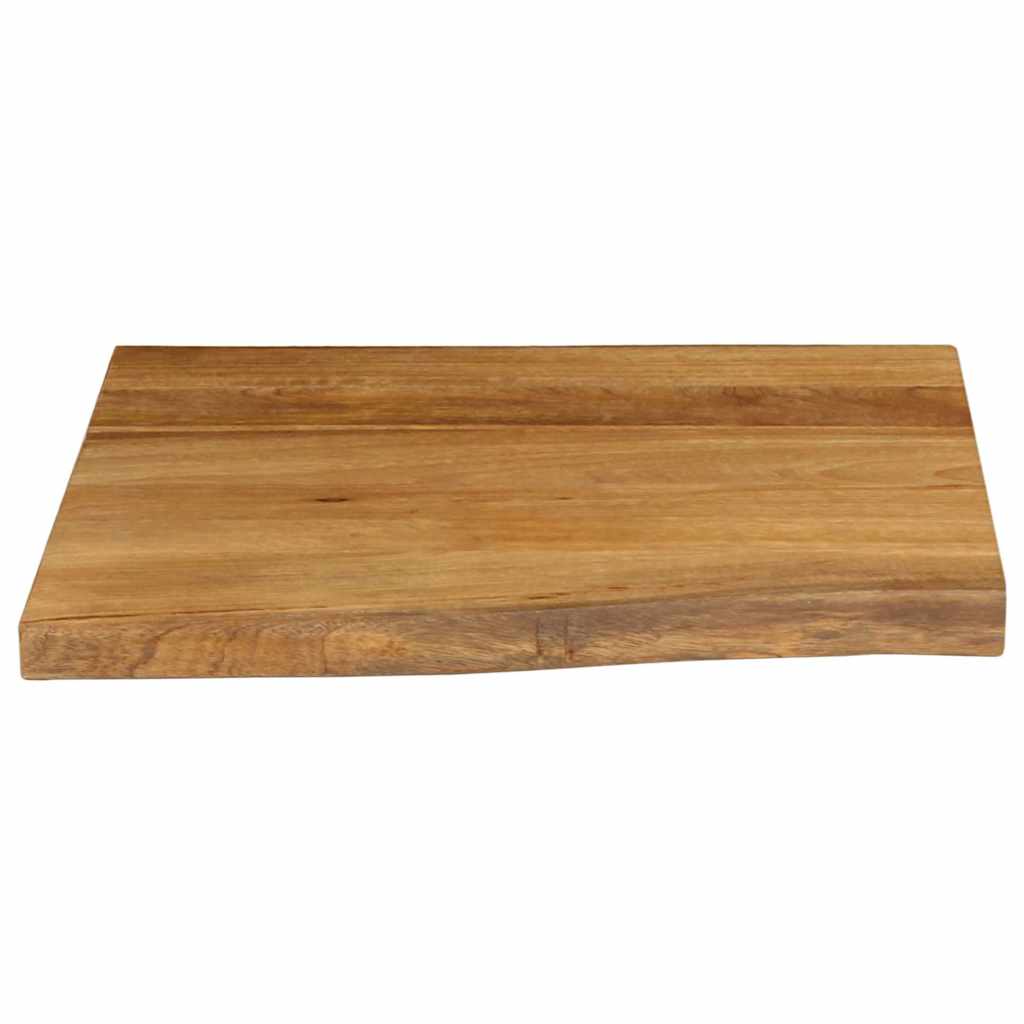 Stalviršis, 80x80x3,8cm, mango medienos masyvas, su gyvu kraštu