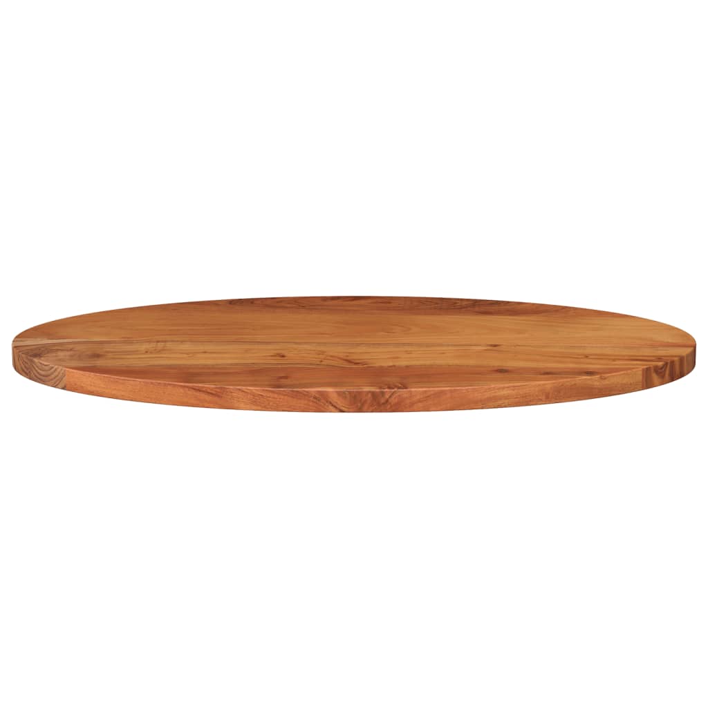 Tabletop, 110x50x2.5cm, solid acacia, oval shape