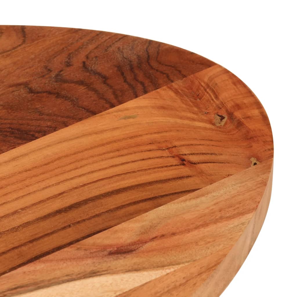 Tabletop, 110x50x2.5cm, solid acacia, oval shape