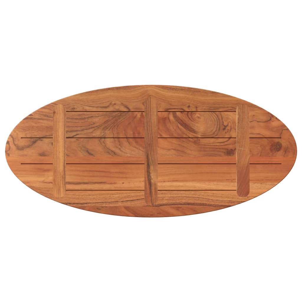 Virsma, 120x60x2,5cm, akācijas masīvkoks, ovāla forma