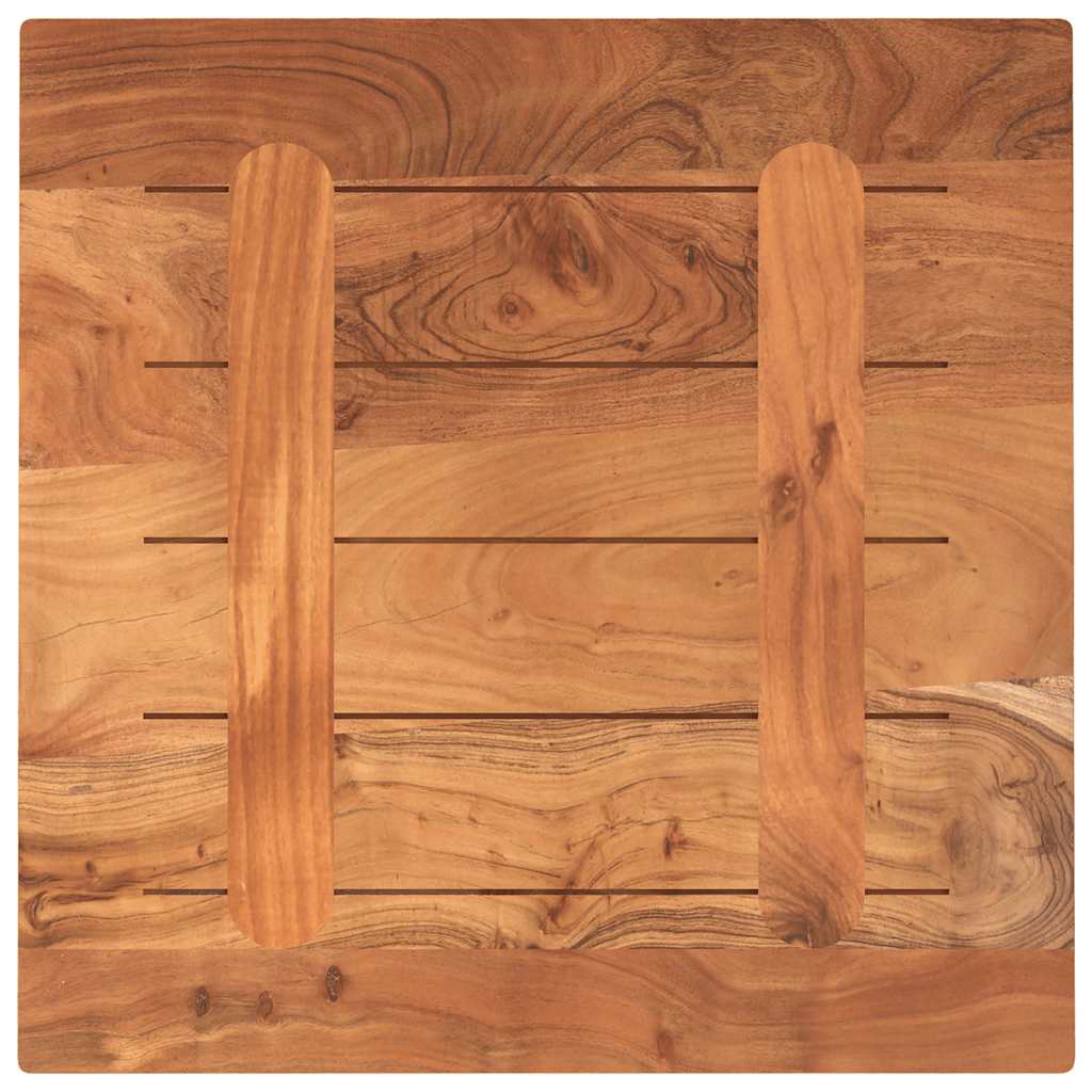 Virsma, 50x50x2,5cm, akācijas masīvkoks, kvadrātveida