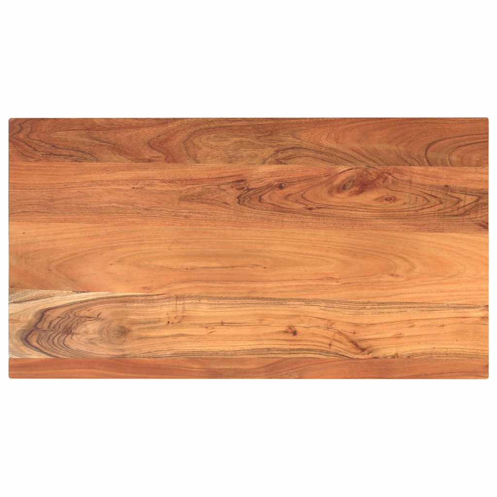 Tabletop, 100x70x2.5cm, solid acacia, rectangular