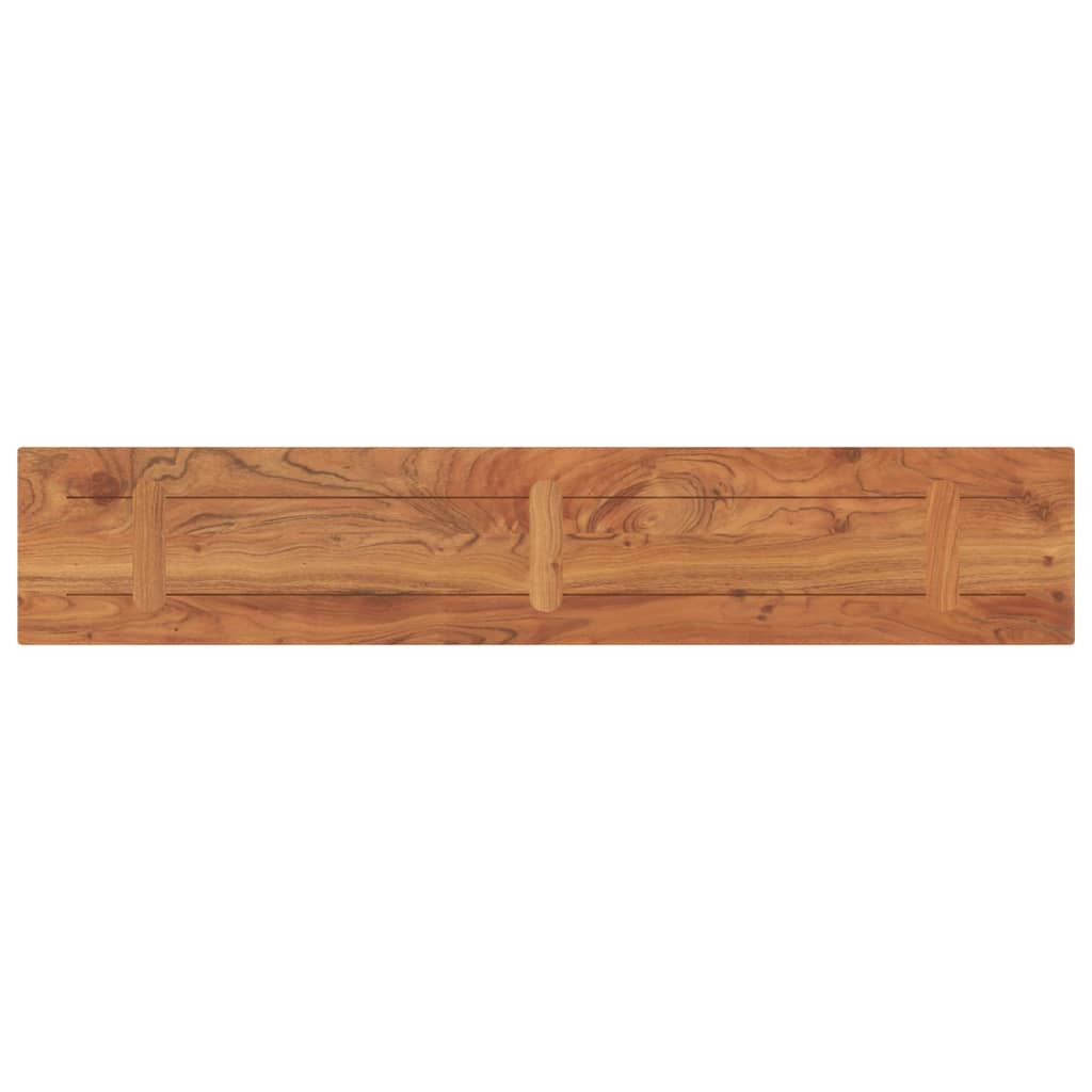 Worktop, 160x20x3.8cm, solid acacia, rectangular
