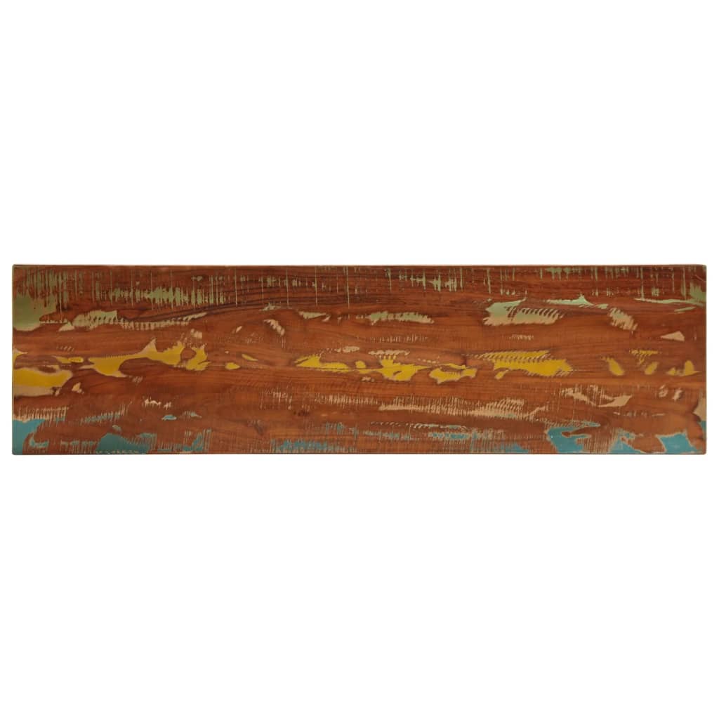 Tabletop, 100x40x2.5cm, recycled wood, rectangular