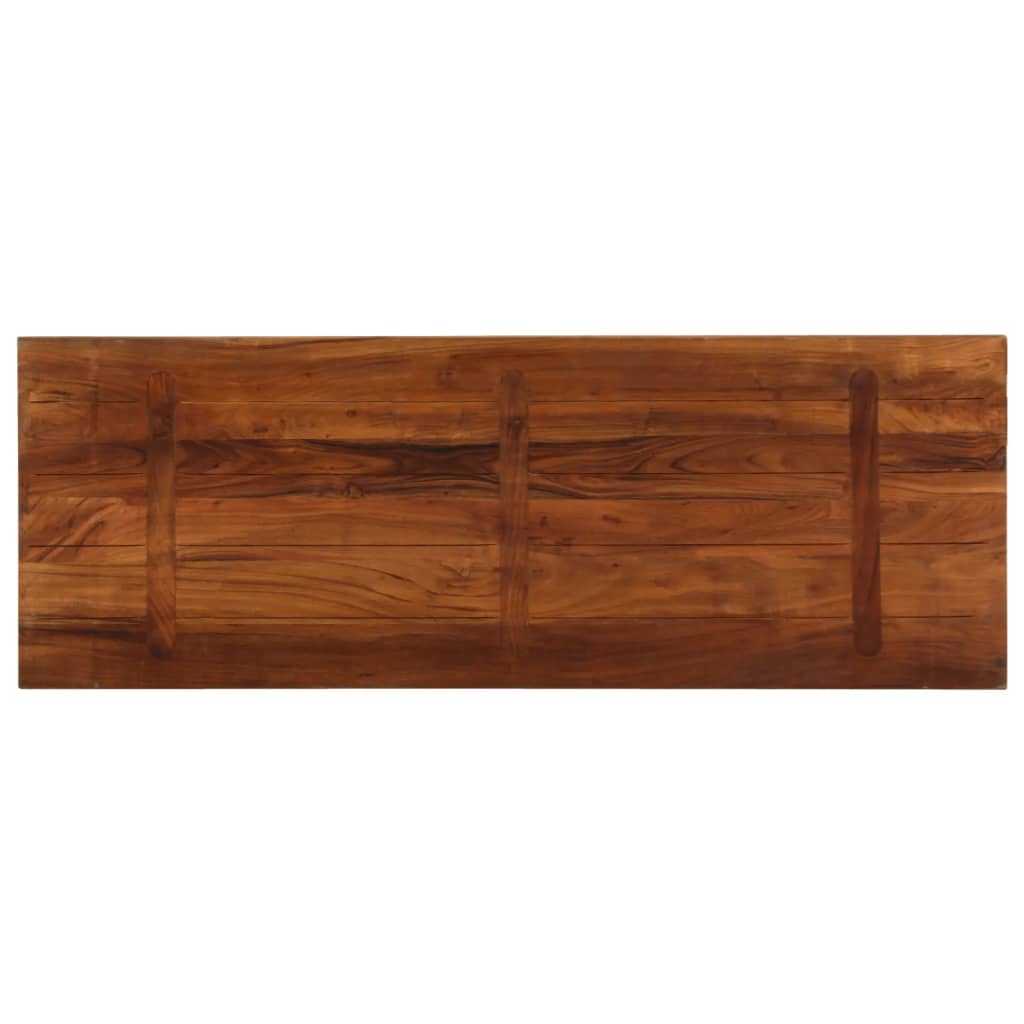Tabletop, 140x50x2.5cm, reclaimed wood, rectangular