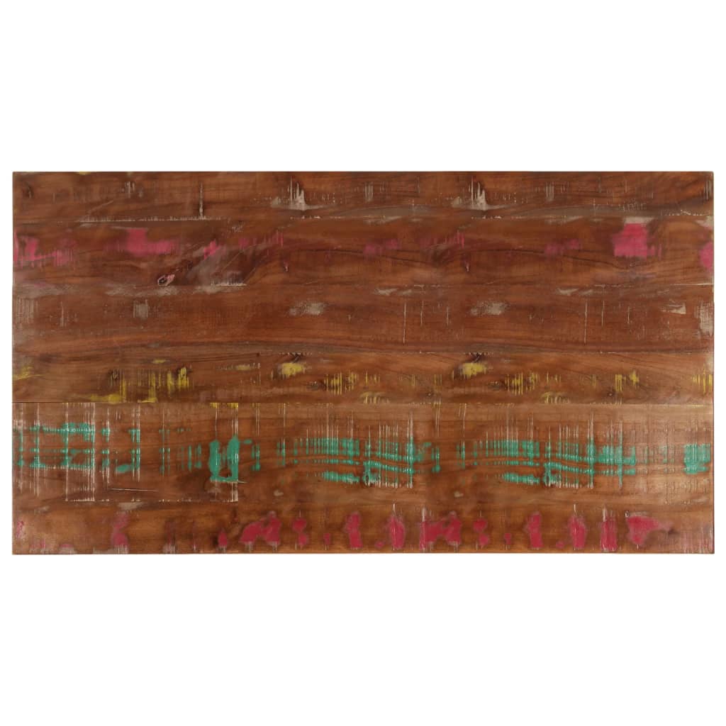 Tabletop, 100x60x2.5cm, recycled wood, rectangular