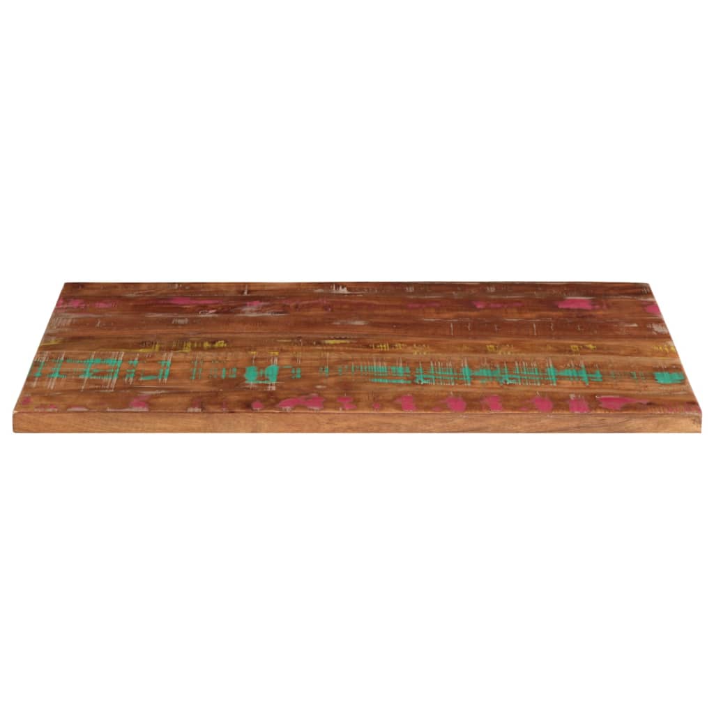 Tabletop, 100x60x2.5cm, recycled wood, rectangular