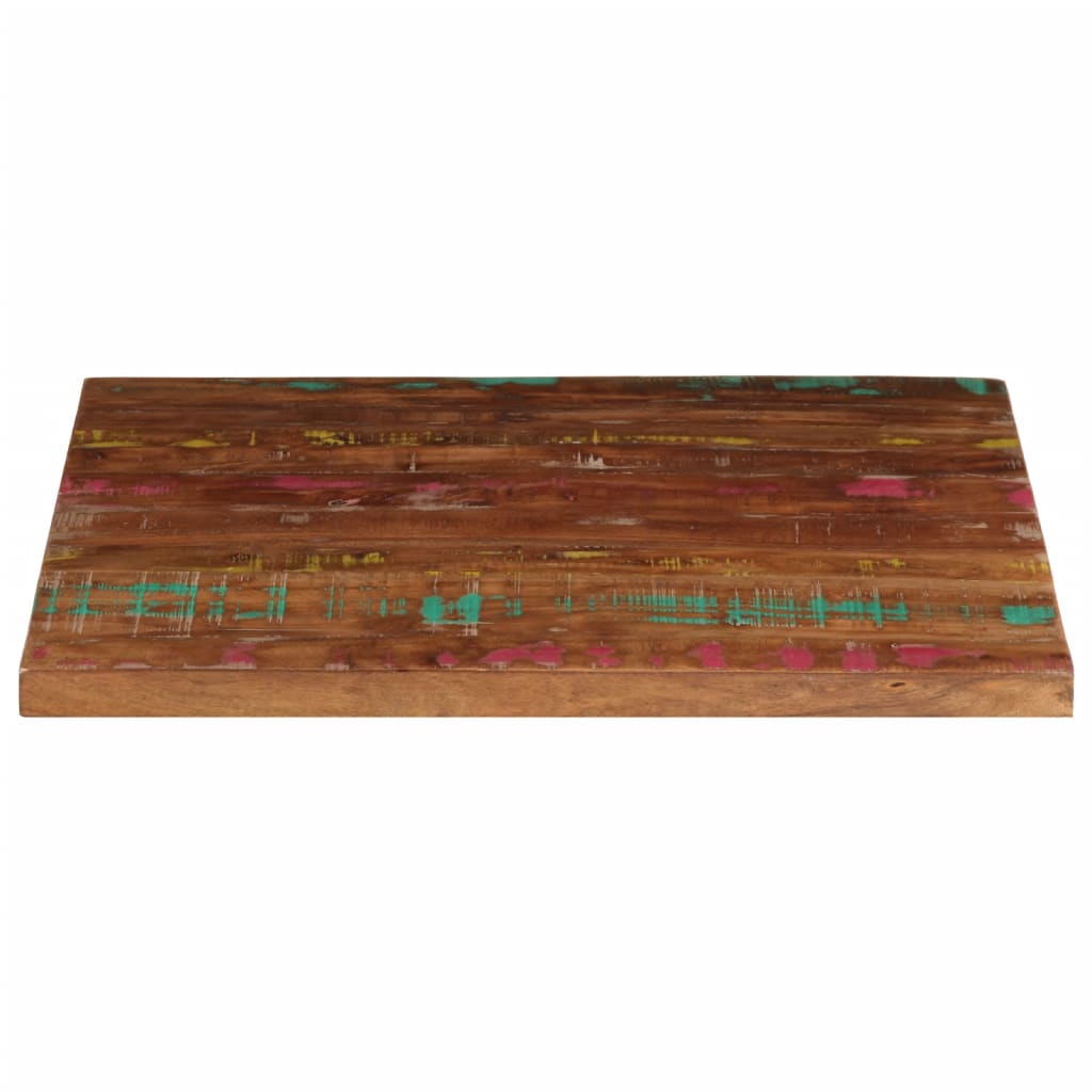 Tabletop, 80x80x2.5cm, reclaimed wood, square