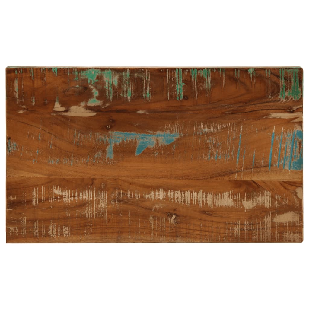 Tabletop, 50x20x3.8 cm, reclaimed wood, rectangular