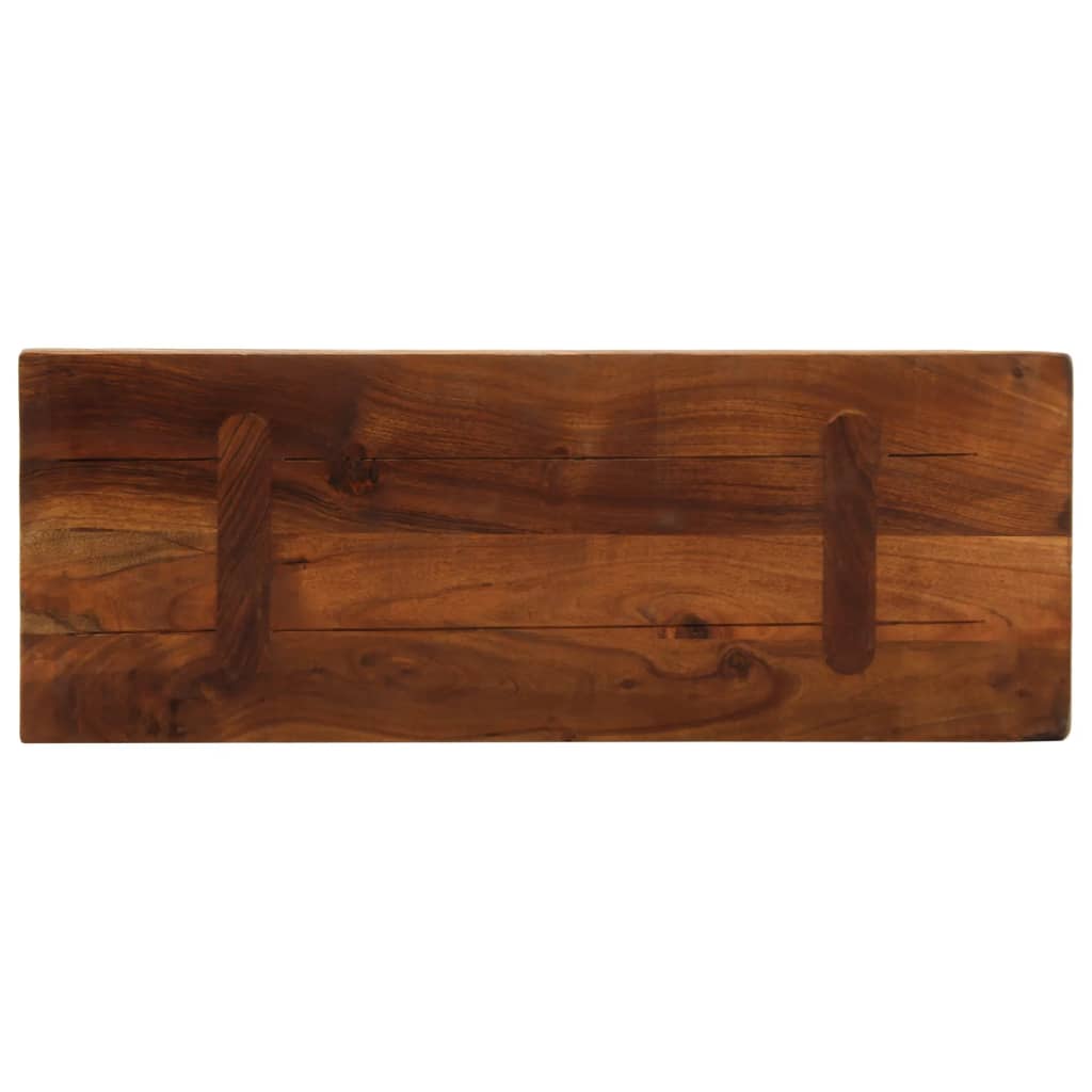 Tabletop, 70x20x3.8 cm, reclaimed wood, rectangular