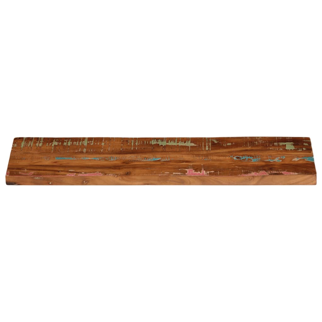 Tabletop, 90x30x3.8 cm, reclaimed wood, rectangular