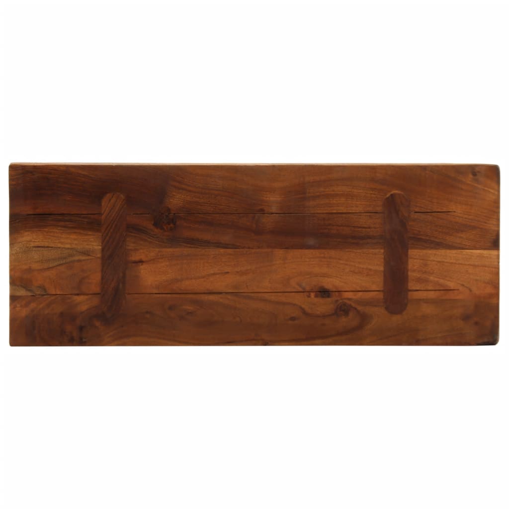 Tabletop, 90x30x3.8 cm, reclaimed wood, rectangular