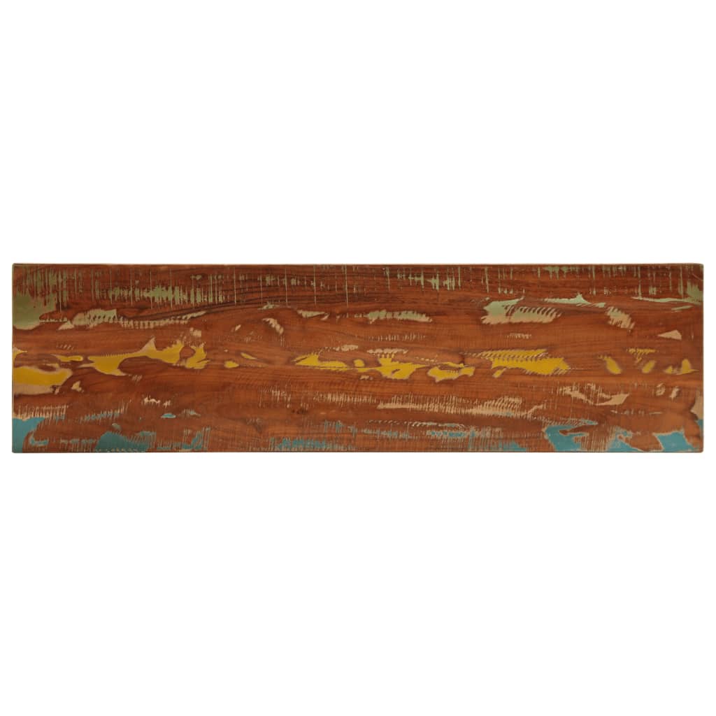 Tabletop, 100x40x3.8cm, reclaimed wood, rectangular