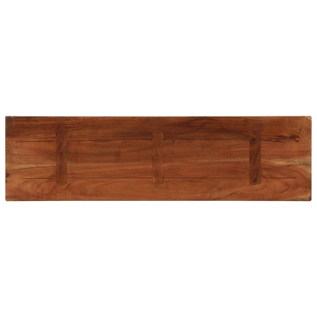 Tabletop, 100x40x3.8cm, reclaimed wood, rectangular