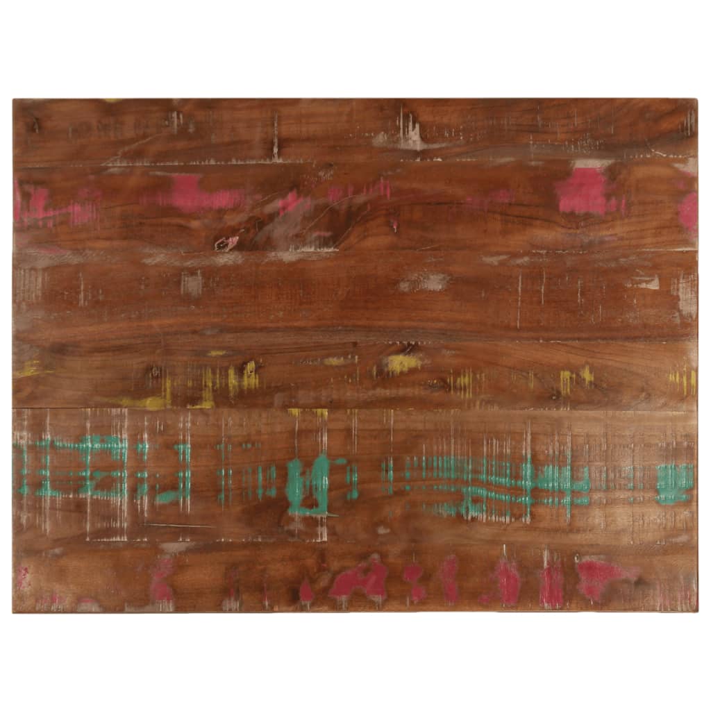 Tabletop, 70x50x3.8cm, recycled wood, rectangular