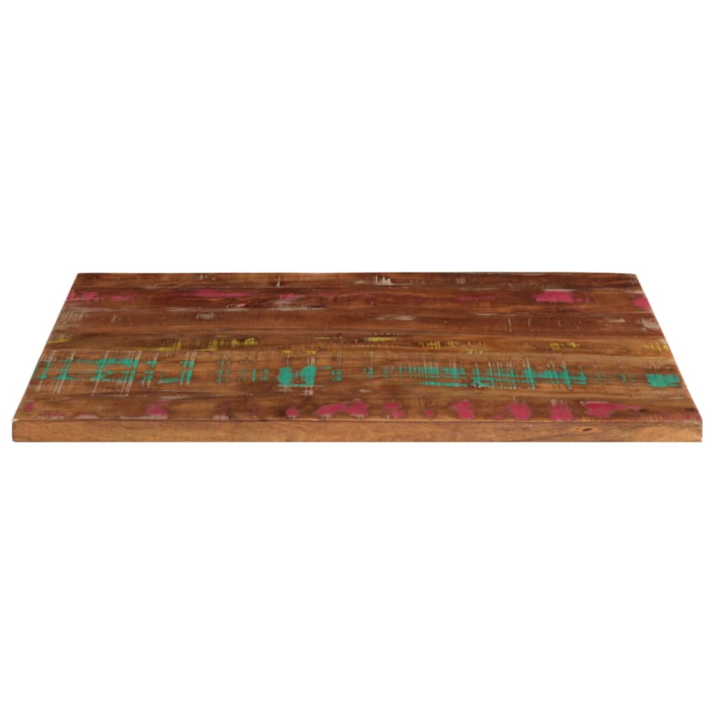 Tabletop, 70x50x3.8cm, recycled wood, rectangular