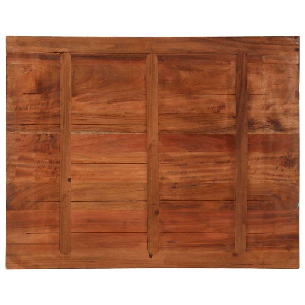 Galda virsma, 100x80x3,8cm, pārstrādāta koksne, taisnstūrveida