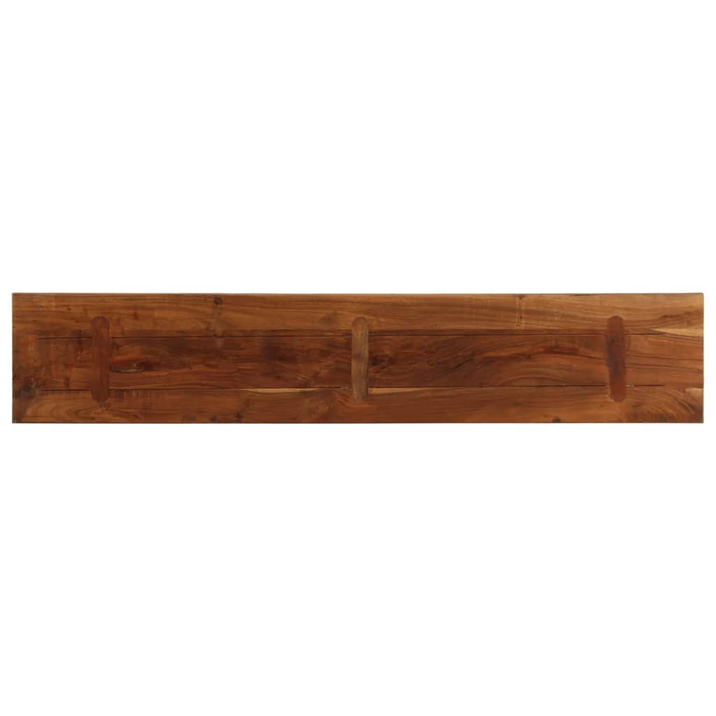 Tabletop, 180x40x2.5cm, reclaimed wood, rectangular
