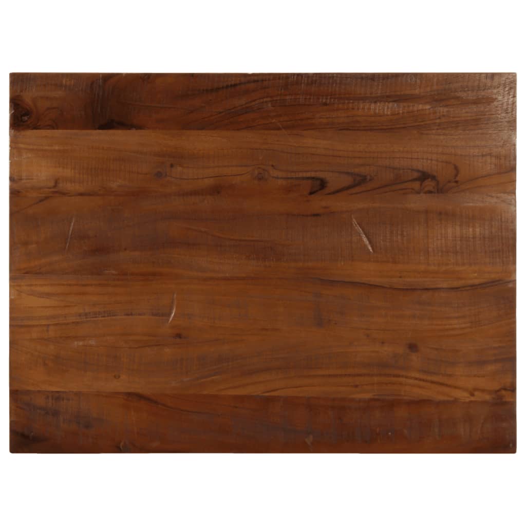 Tabletop, 90x70x2.5cm, reclaimed wood, rectangular