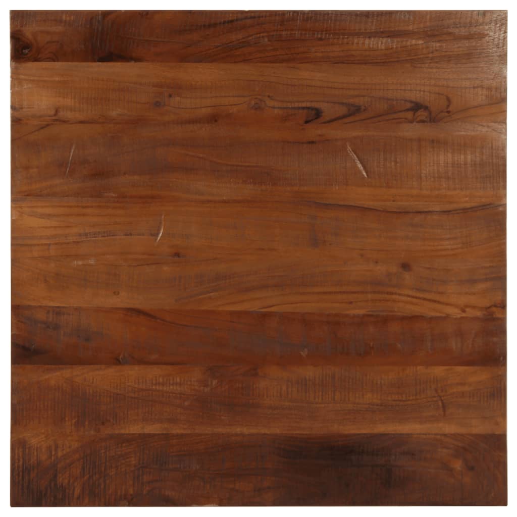 Stalviršis, 90x90x2,5 cm, kvadratinis, perdirbtos medienos masyvas