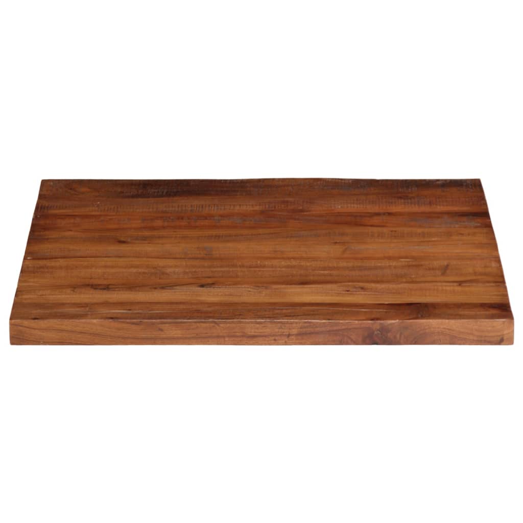 Stalviršis, 90x90x2,5 cm, kvadratinis, perdirbtos medienos masyvas