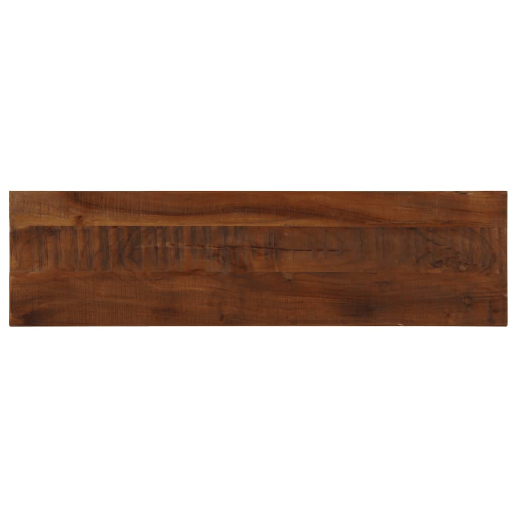 Tabletop, 110x30x3.8 cm, reclaimed wood, rectangular