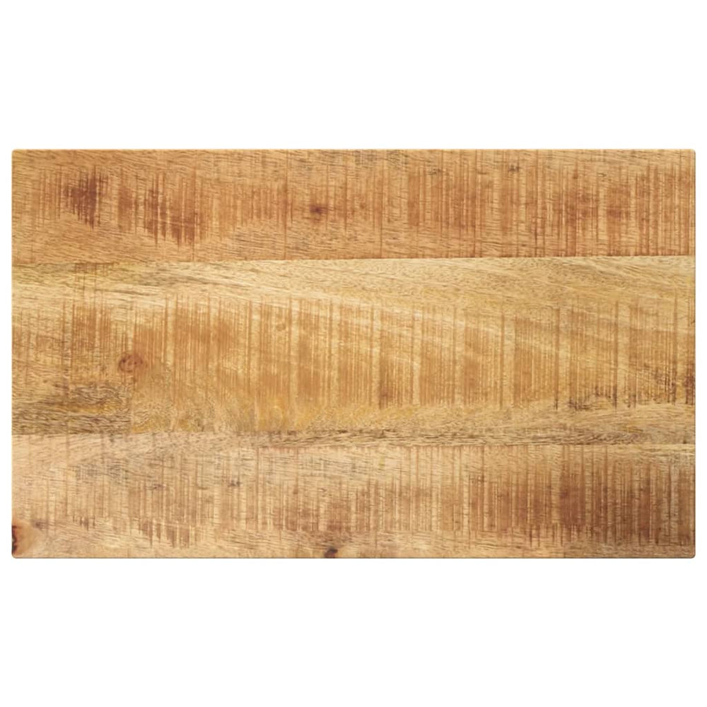 Stalviršis, 60x20x3,8 cm, stačiakampis, masyvi mediena, šiurkštus mango skonis