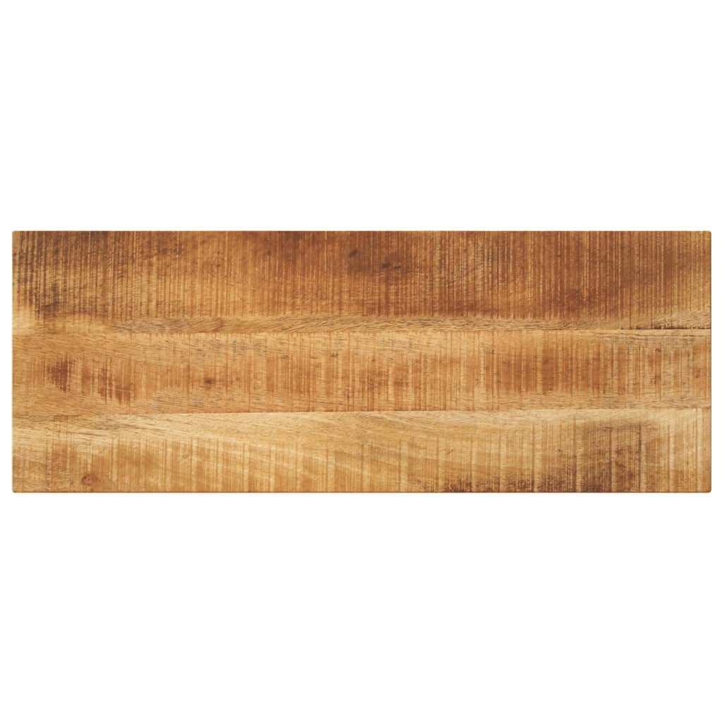 Stalviršis, 70x20x3,8 cm, stačiakampis, masyvi mediena, šiurkštus mango skonis