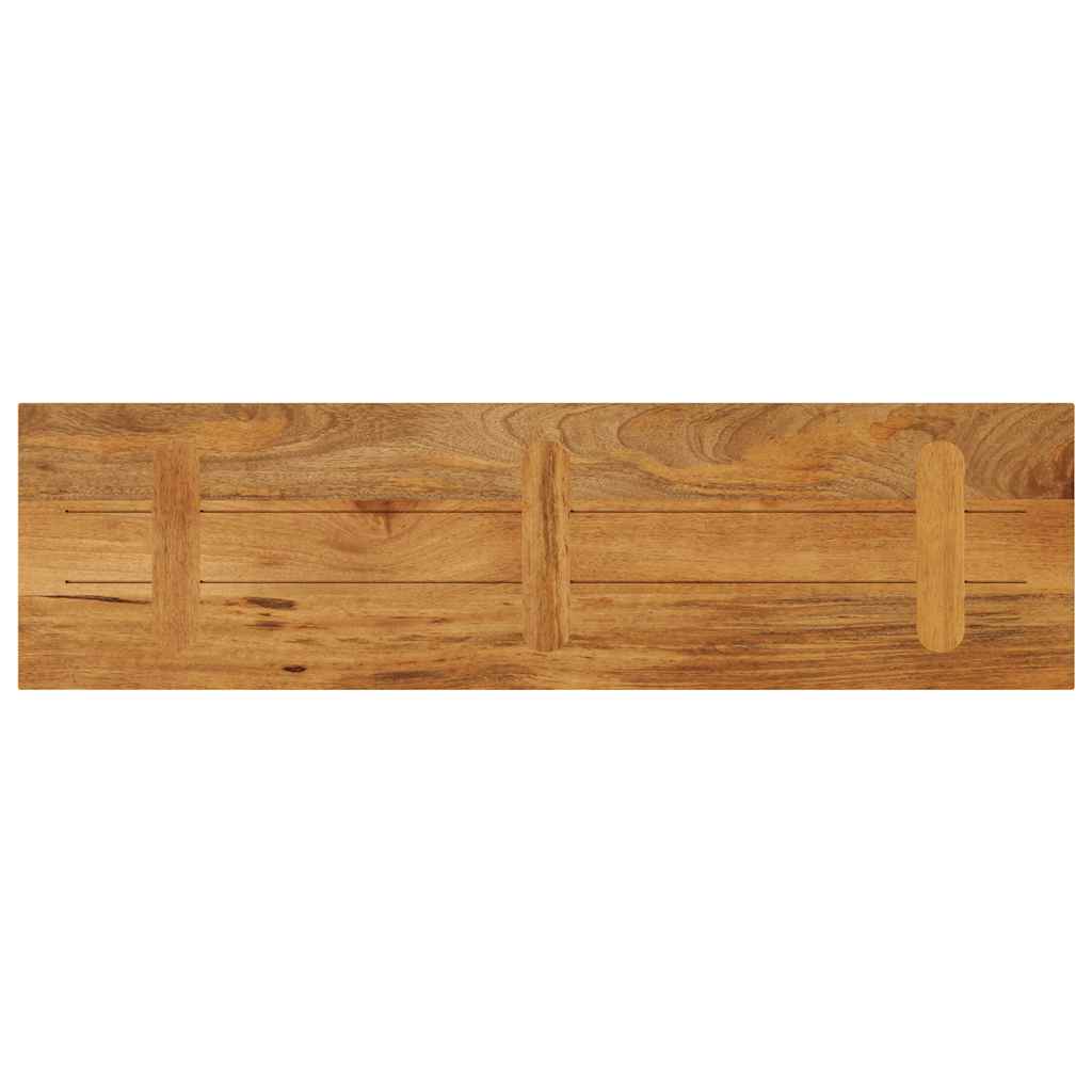 Stalviršis, 110x20x3,8 cm, stačiakampis, mango medienos masyvas
