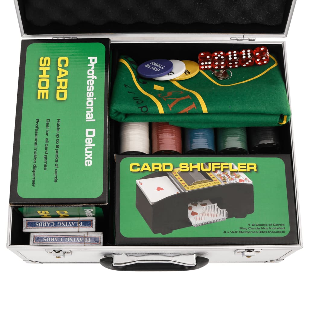 Poker Chip Set, 300 pcs., 4g