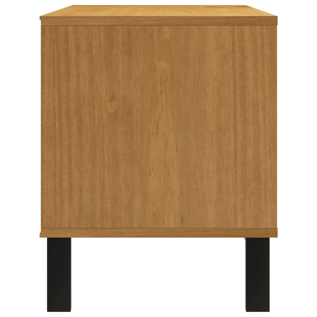 TV cabinet FLAM, 110x40x50cm, solid pine